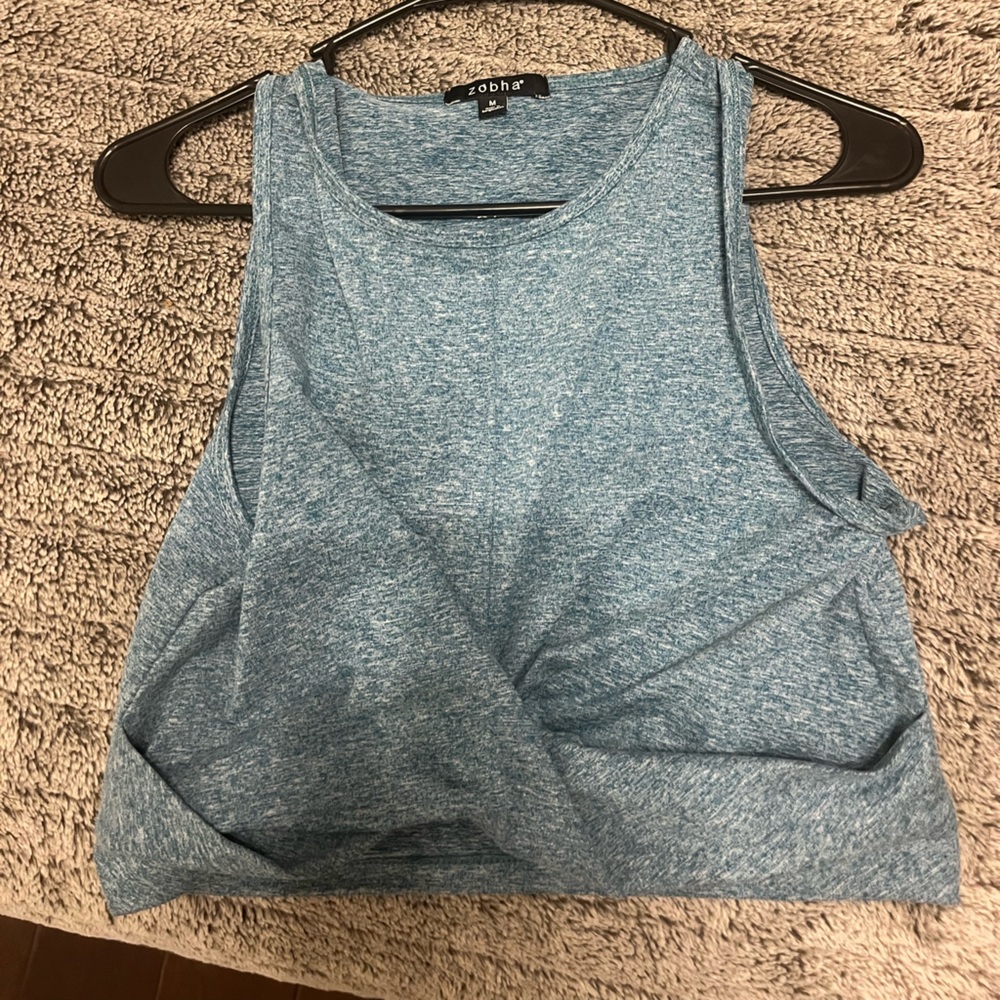 athletic crop tank